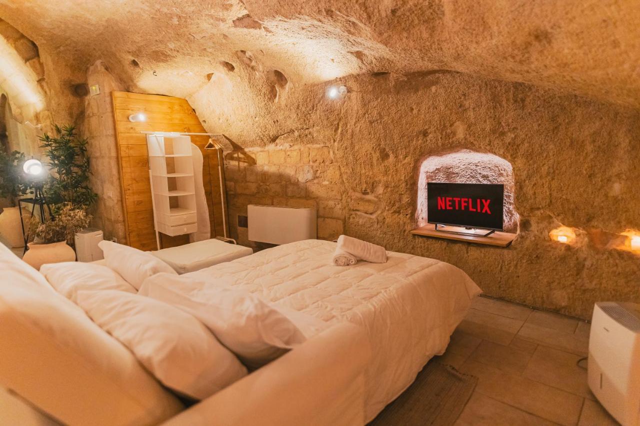 Sassi -Suite Inlapis - Casa Nella Pietra Matera Eksteriør bilde