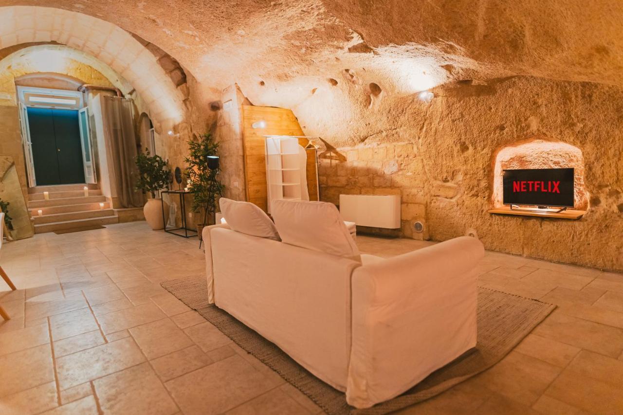 Sassi -Suite Inlapis - Casa Nella Pietra Matera Eksteriør bilde