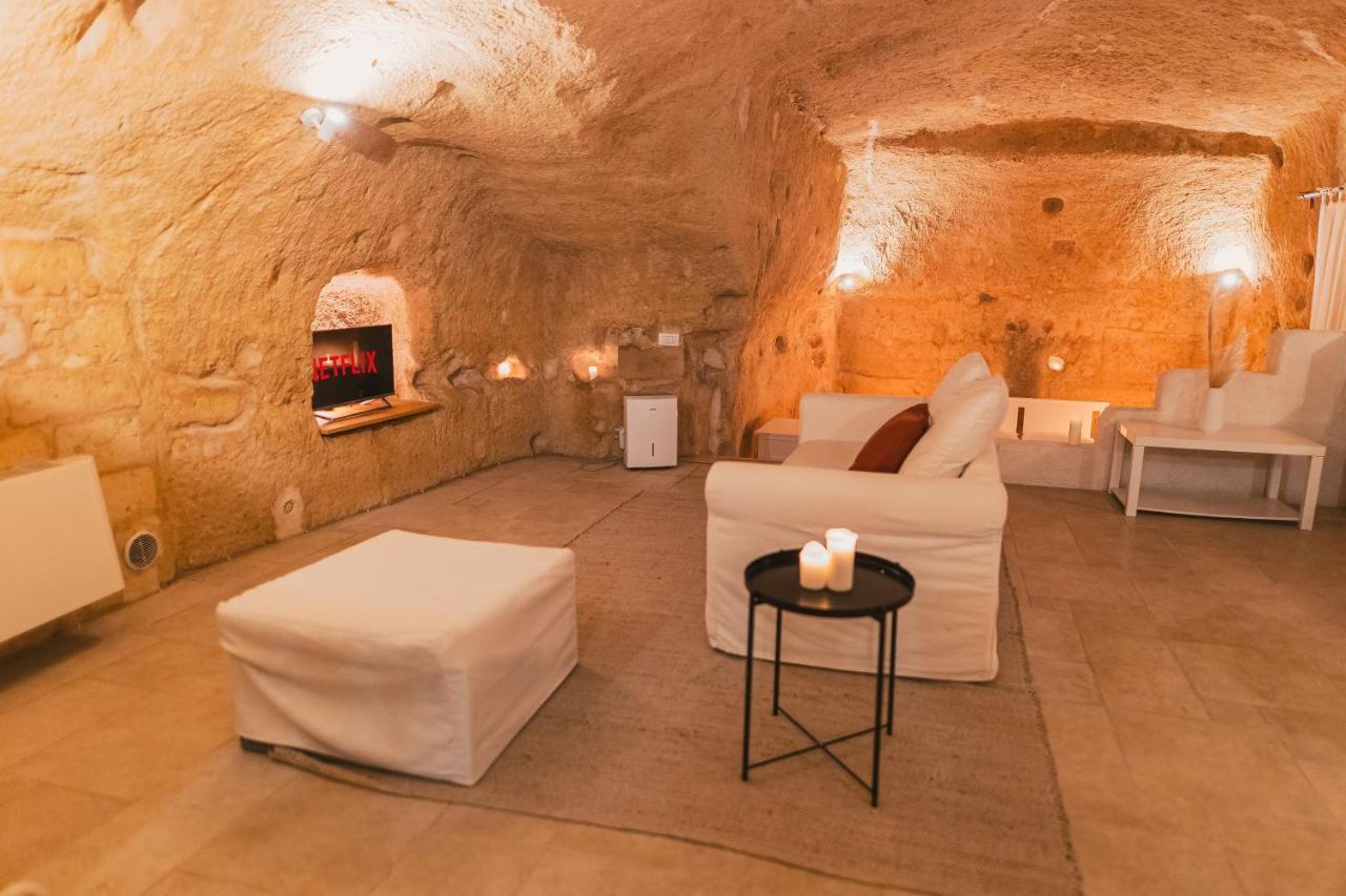 Sassi -Suite Inlapis - Casa Nella Pietra Matera Eksteriør bilde